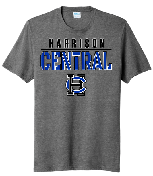 Harrison Central Stencil Tri-Blend Tee