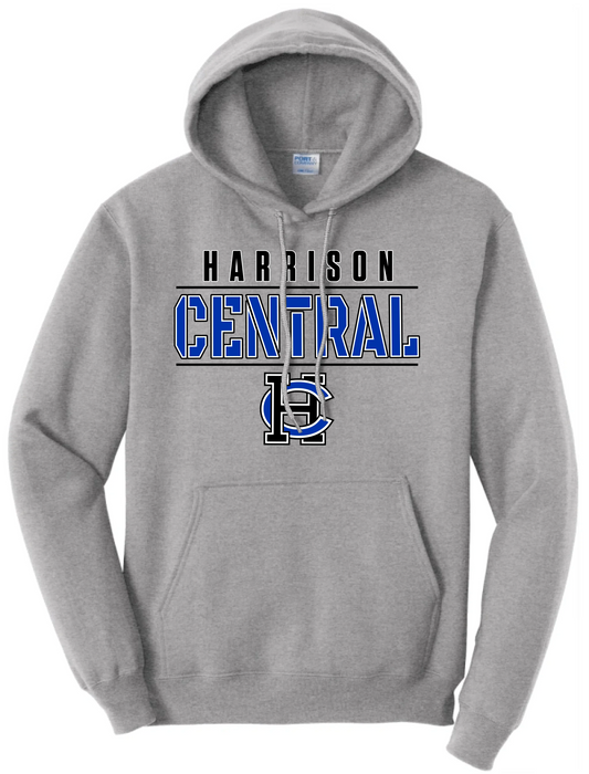 Harrison Central Stencil Core Fleece Hoodie
