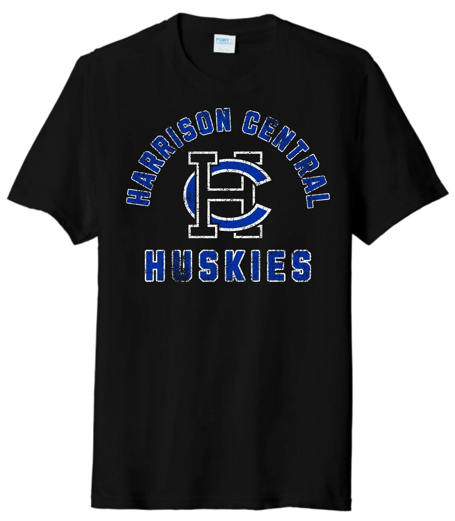 Harrison Central Logo Arch Tri-Blend Tee