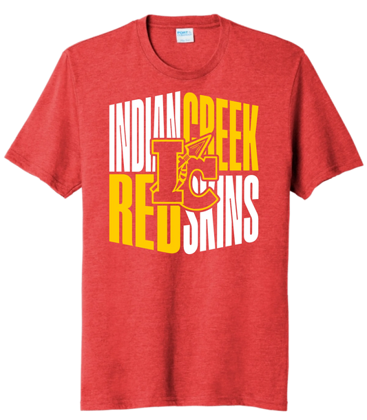 Indian Creek Checker Tri-Blend Tee