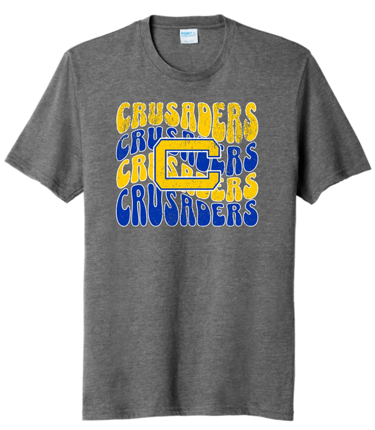 Steubenville Catholic Central Logo Groovy