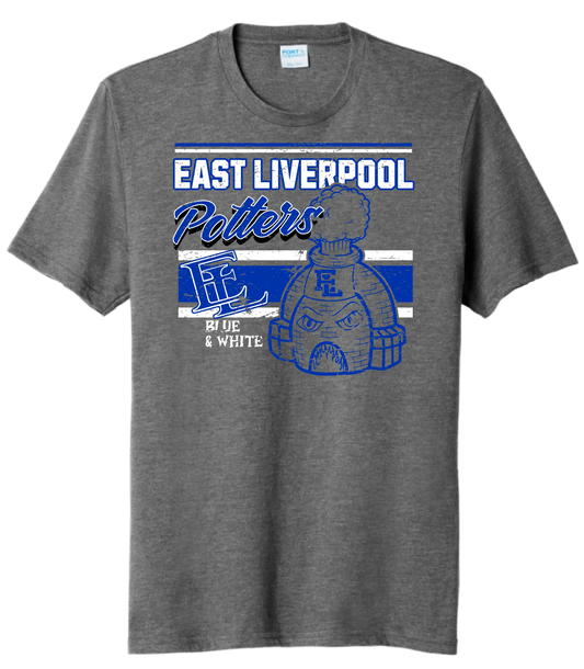 East Liverpool Blue and White