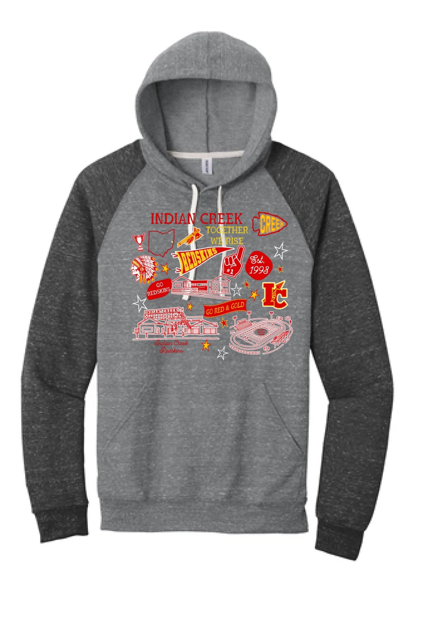 Indian Creek Icons on Gray