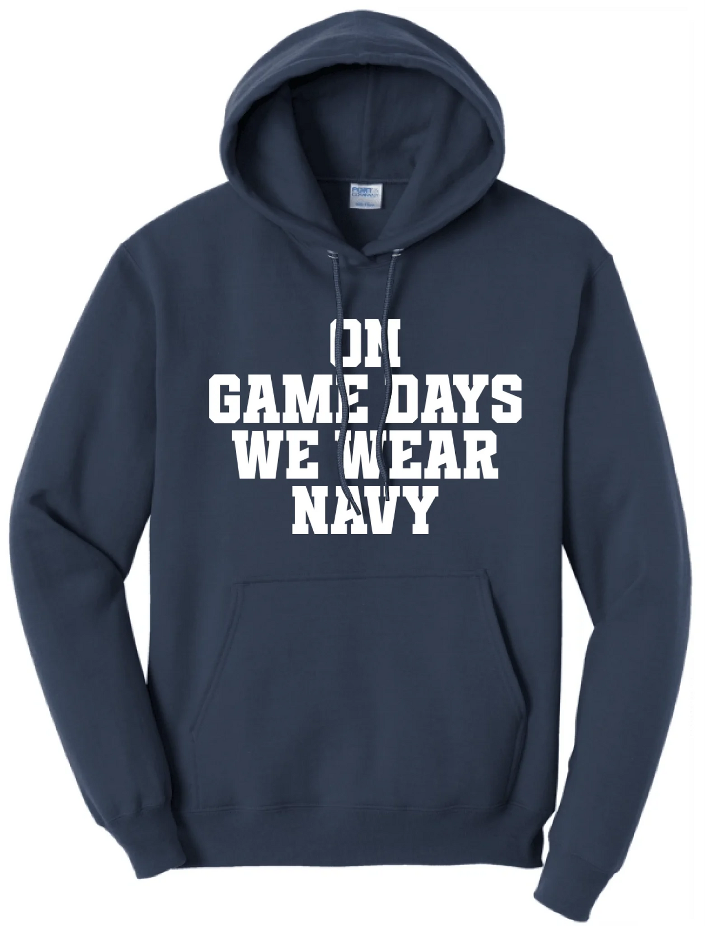 On Game Days We Wear Navy