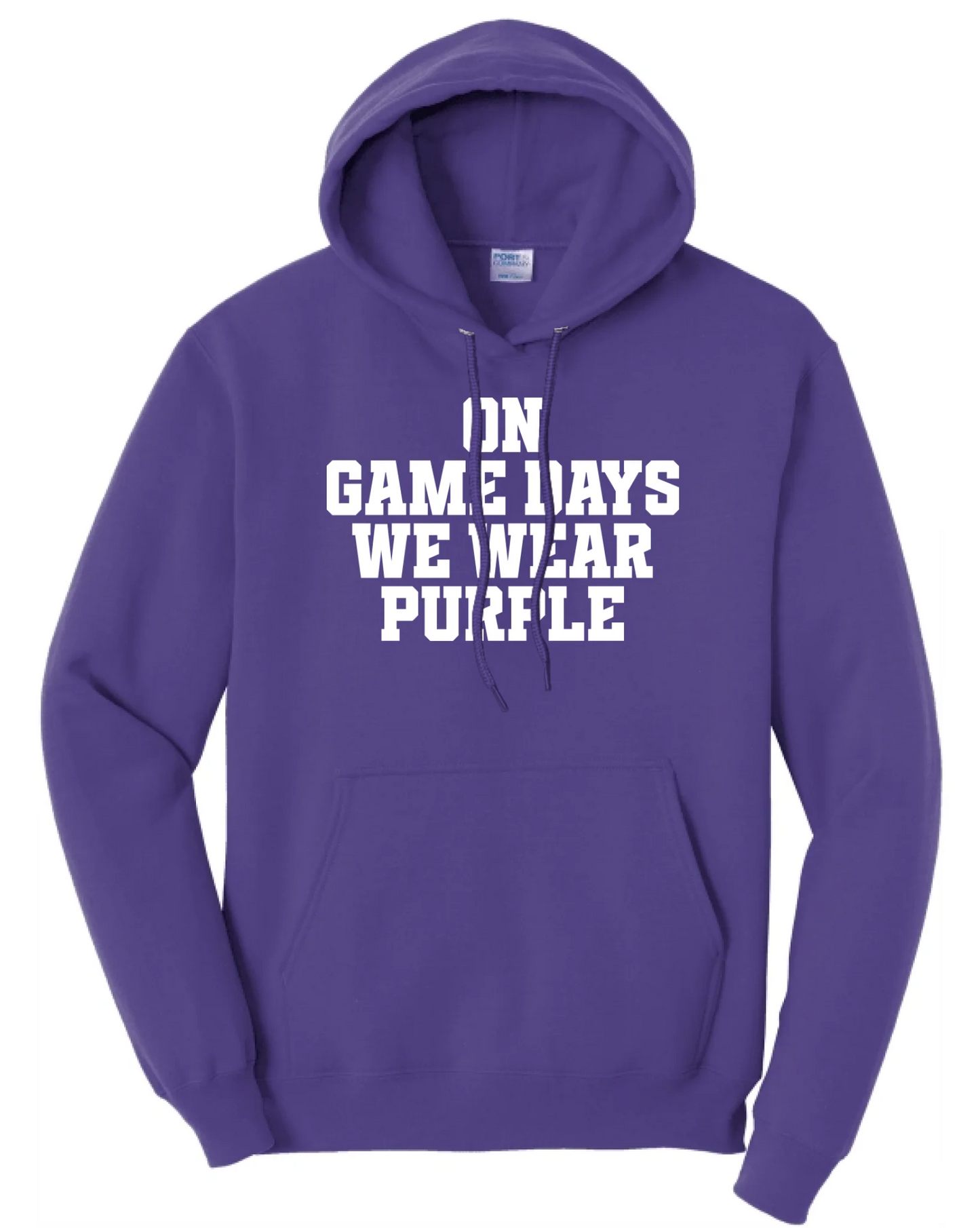 On Game Days We Wear Purple