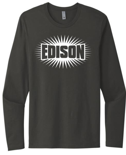 Edison Starburst Next Level Cotton Long Sleeve Tee