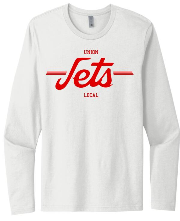 Union Local Jets Take Off Next Level Cotton Long Sleeve Tee