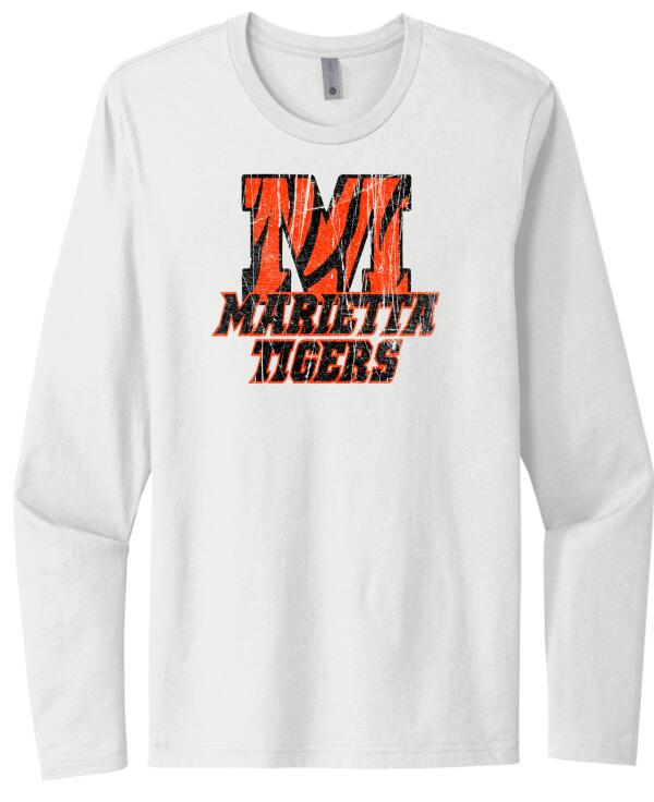 Marietta Tiger M Next Level Cotton Long Sleeve