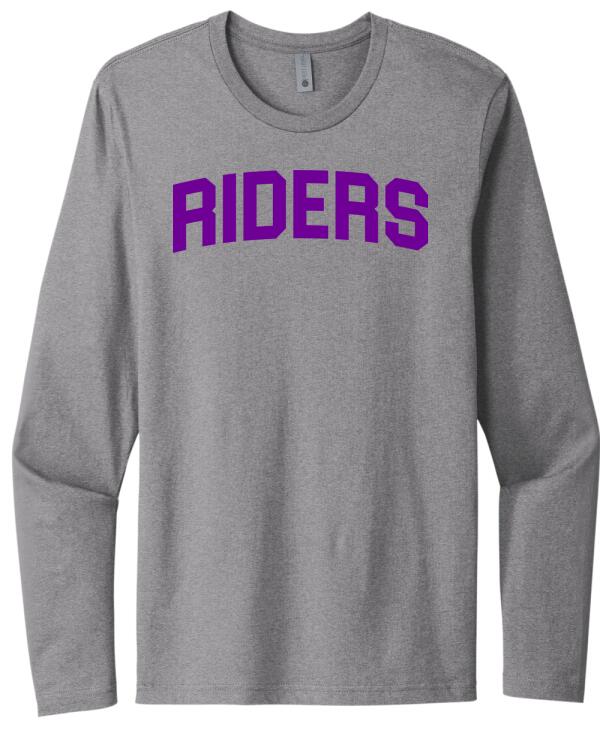 Martins Ferry Riders Next Level Cotton Long Sleeve