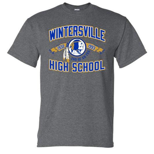 Wintersville Warriors End of an Era Gray Gildan DryBlend T-Shirt