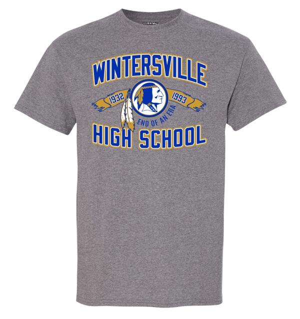 Wintersville Warriors End of an Era Gray Gildan DryBlend T-Shirt