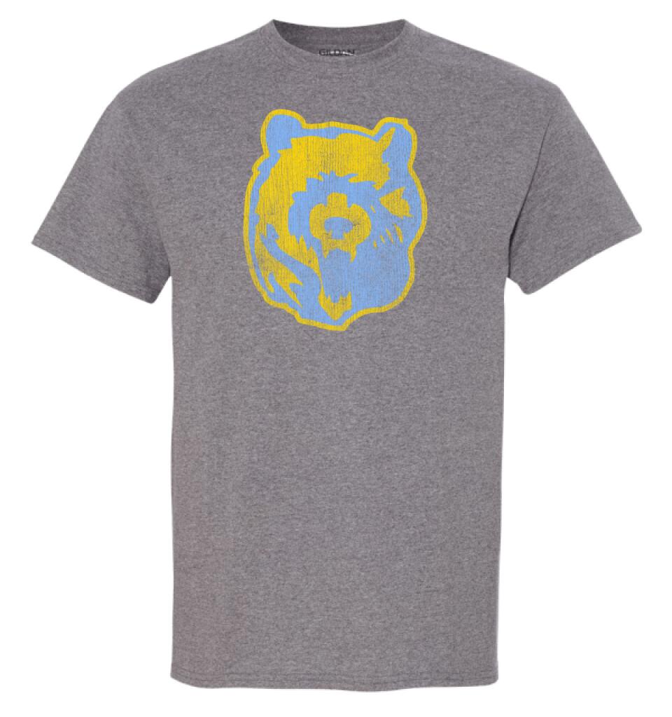 Oak Glen Distressed Bear Gildan DryBlend T-Shirt