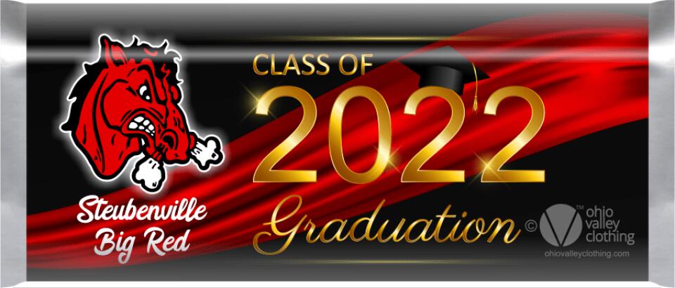 Steubenville Big Red Candy Bar Wrapper Graduation 001
