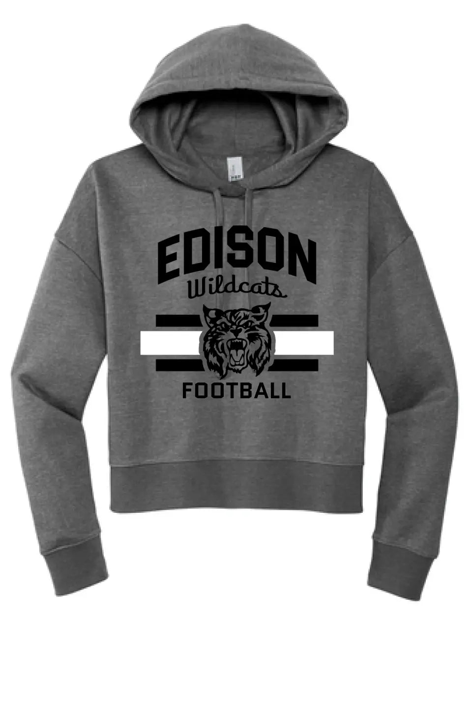 Edison Wildcats with Custom Text Women's V.I.T. Fleece Hoodie