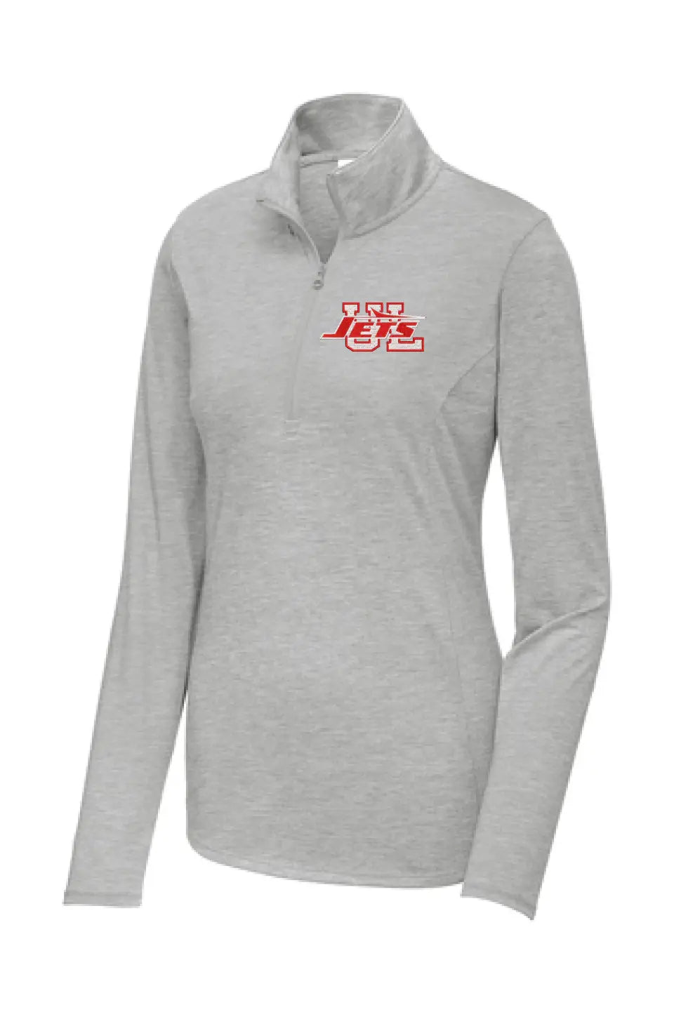 Union Local Embroidery Sport-Tek LADIES PosiCharge Tri-Blend Wicking 1/4-Zip Pullover