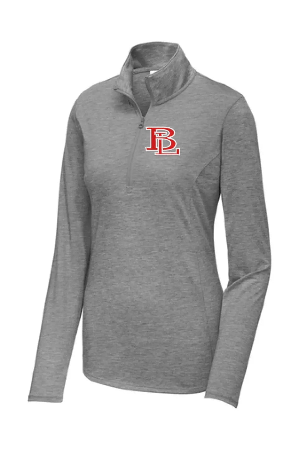 Beaver Local Embroidery Sport-Tek LADIES PosiCharge Tri-Blend Wicking 1/4-Zip Pullover