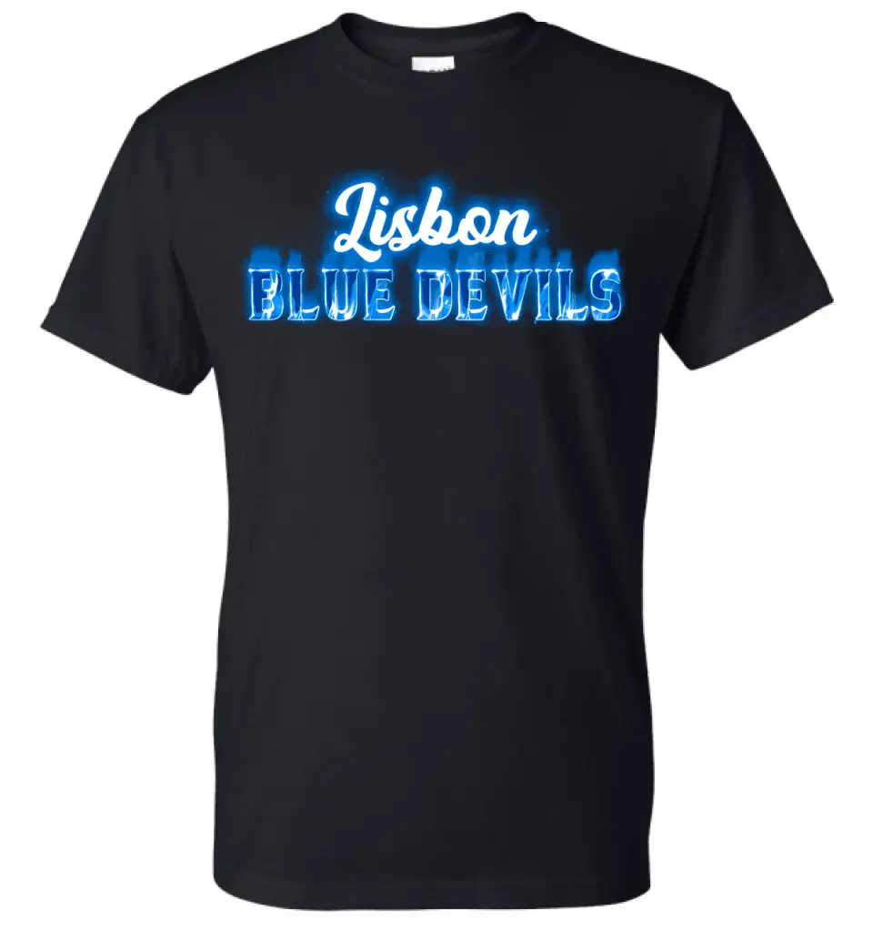 Lisbon Blue Devils Fire Design