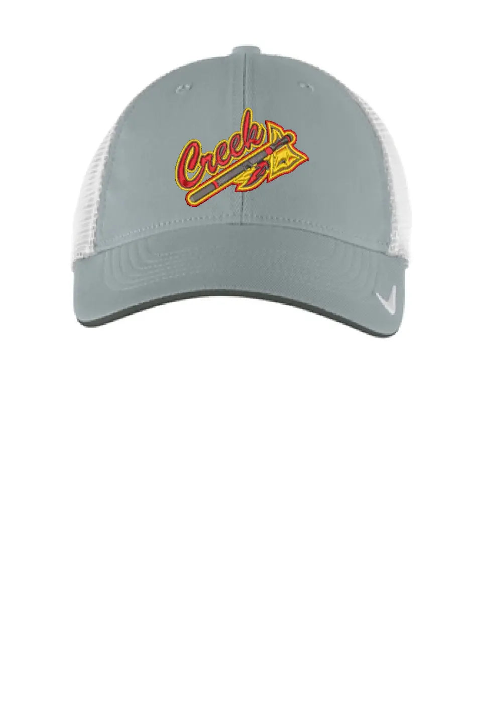 Indian Creek Embroidery Tomahawk Nike Dri-Fit Mesh Back Cap