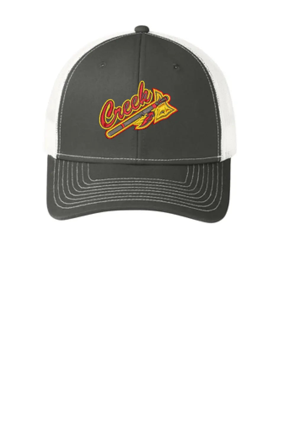 Indian Creek Embroidery Tomahawk Snapback Trucker Cap