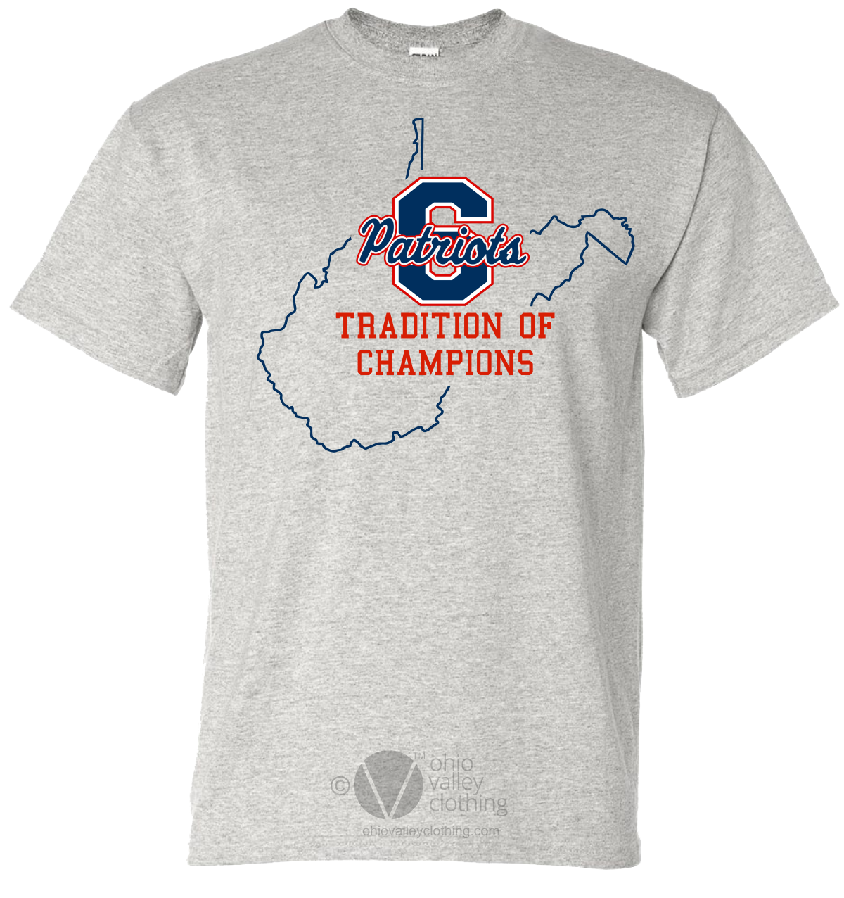 Parkersburg South Champions DryBlend T-Shirt