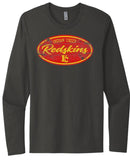 Indian Creek Distressed Oval Next Level Cotton Long Sleeve