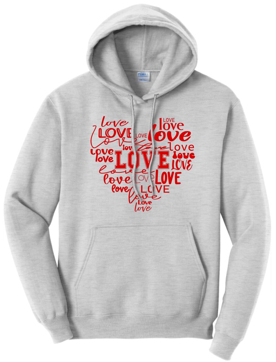 Valentine Heart Words