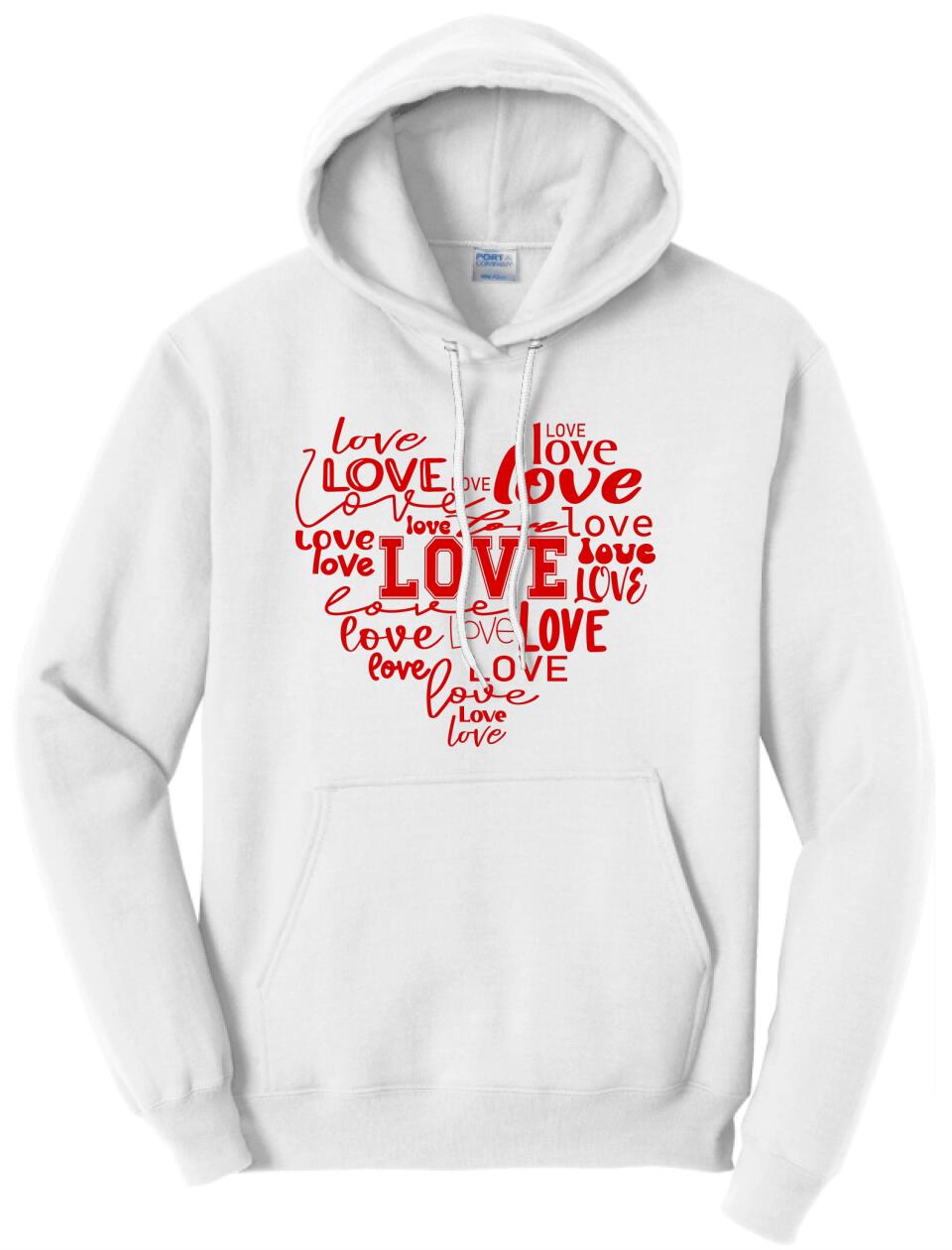 Valentine Heart Words