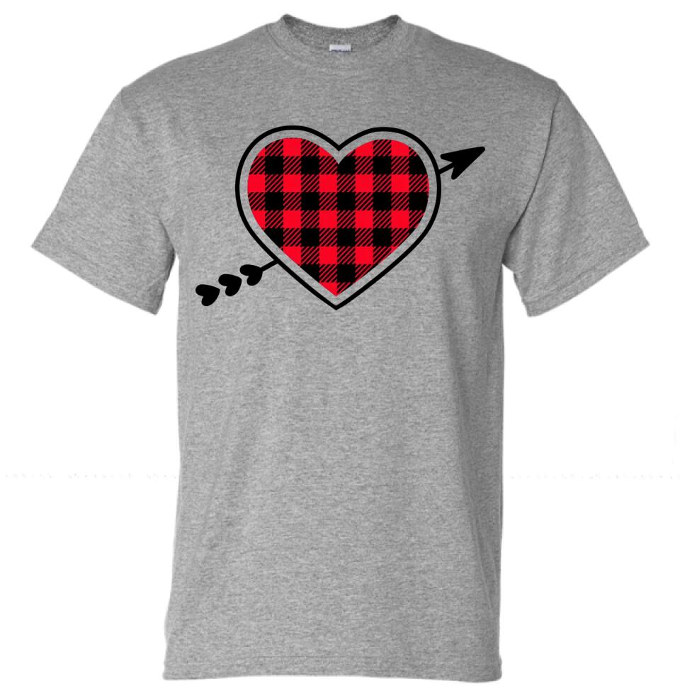 Plaid Heart
