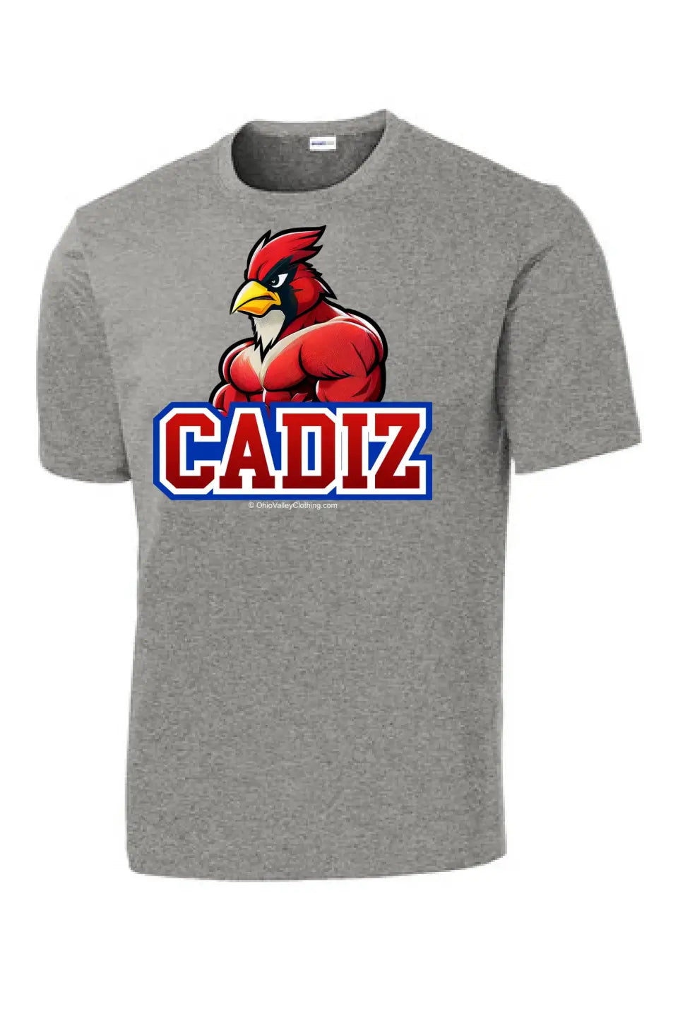 Cadiz Cardinals 2023 Muscular Cardinal PosiCharge Competitor Tee