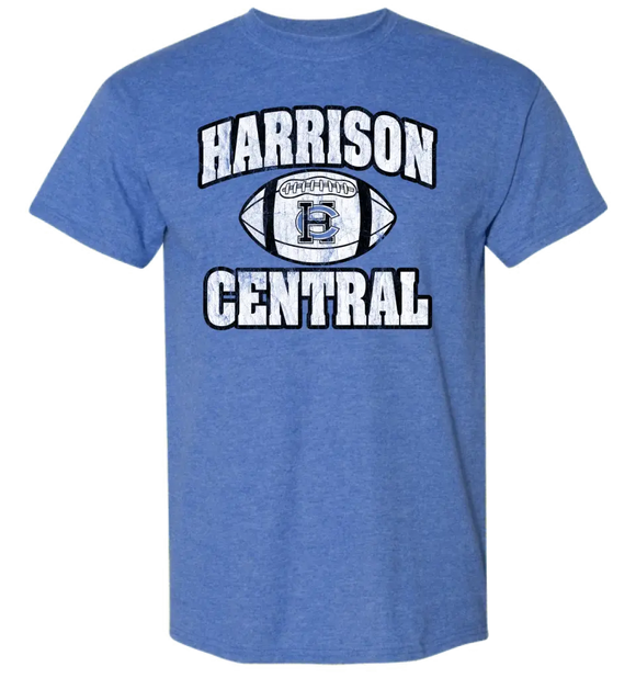 Harrison Central Football 2023 Design-20 Gildan DryBlend T-Shirt