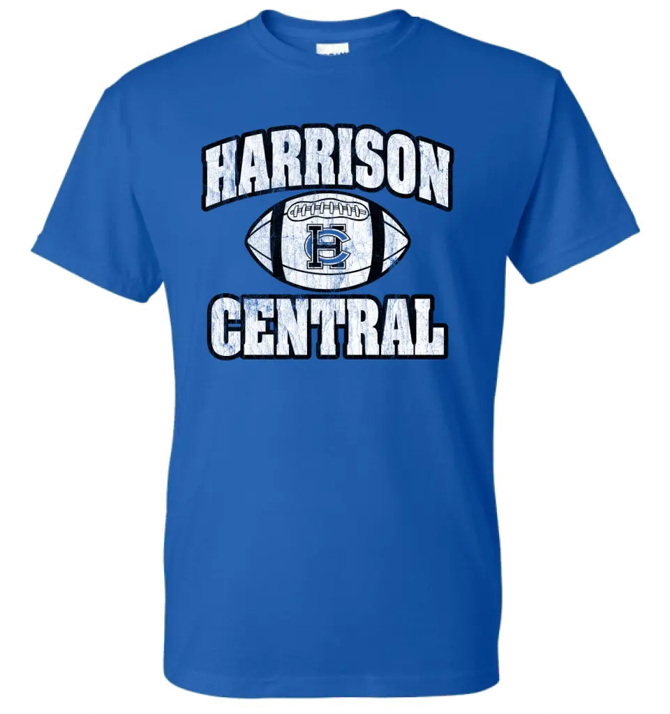 Harrison Central Football 2023 Design-20 Gildan DryBlend T-Shirt