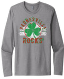 Barnesville 2023-02 Distressed Next Level Cotton Long Sleeve Tee