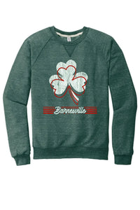 Barnesville 2023-04 Jerzees Snow Heather French Terry Raglan Crew