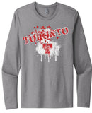 Toronto Red Knights 2023-01 Next Level Cotton Long Sleeve Tee