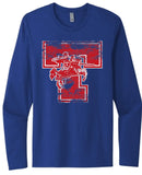 Toronto Red Knights 2023-02 Next Level Cotton Long Sleeve Tee