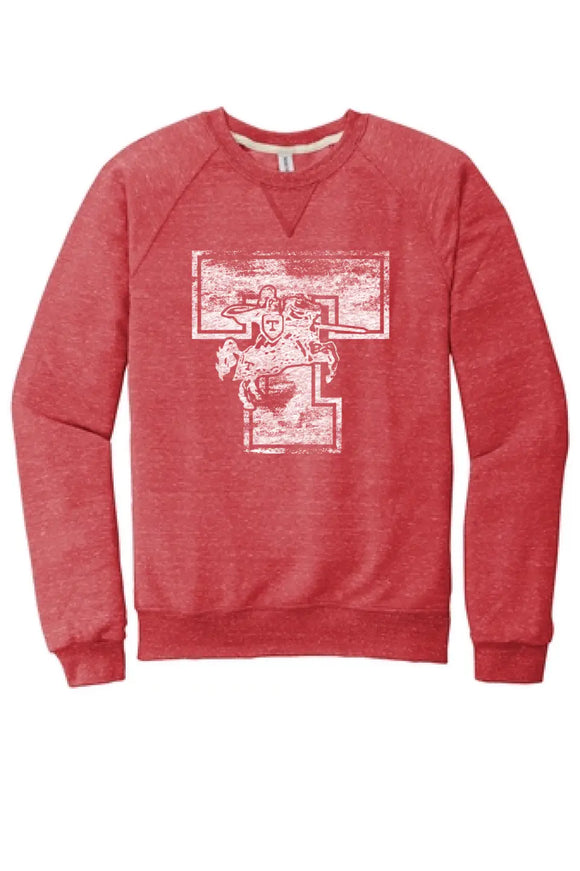 Toronto Red Knights 2023-03 Jerzees Snow Heather French Terry Raglan Crew