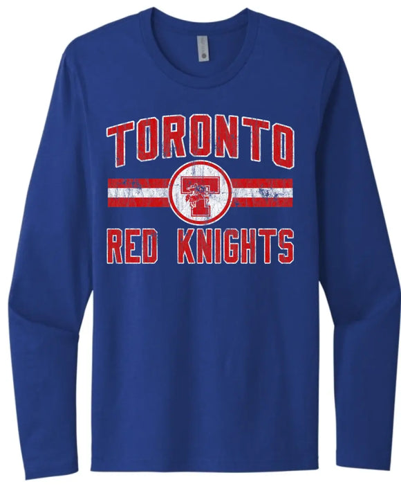 Toronto Red Knights 2023-04 Next Level Cotton Long Sleeve Tee