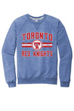 Toronto Red Knights 2023-04 Jerzees Snow Heather French Terry Raglan Crew