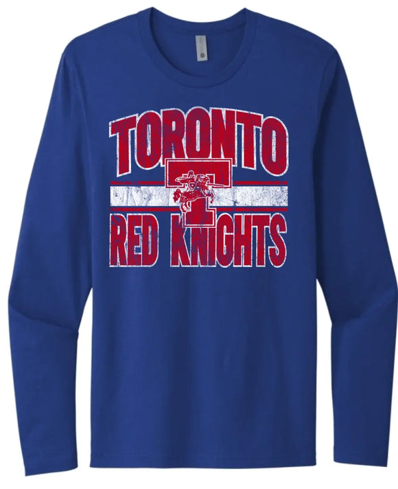 Toronto Red Knights 2023-06 Next Level Cotton Long Sleeve Tee