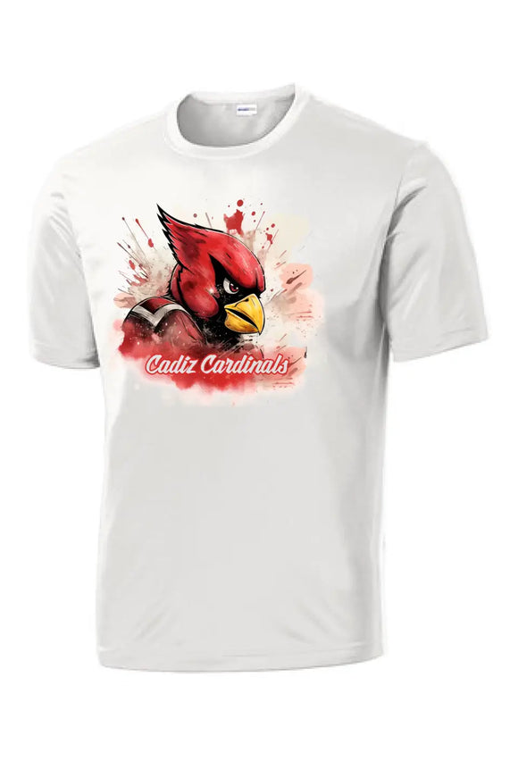 Cadiz Cardinals Watercolor PosiCharge Competitor Tee