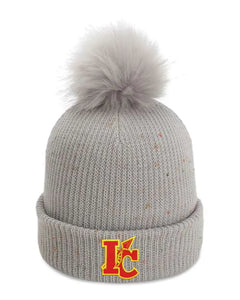 Indian Creek Embroidery The Montage Pom Cuffed Beanie