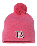 Beaver Local Embroidery Pom-Pom Cuffed Beanie