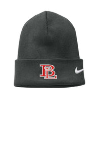 Beaver Local Red Embroidery Nike Team Cuffed Beanie