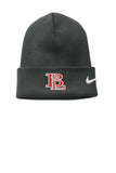 Beaver Local Red Embroidery Nike Team Cuffed Beanie