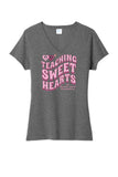 Teaching Sweethearts at Beaver Local Elem Ladies Tri-Blend V-Neck Tee