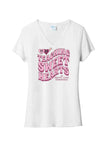 Teaching Sweethearts at Beaver Local Elem Ladies Tri-Blend V-Neck Tee