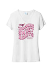 Teaching Sweethearts at Bishop Mussio Elem Ladies Tri-Blend V-Neck Tee