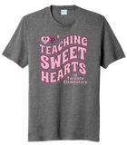 Teaching Sweethearts at Toronto Elem Tri-Blend Tee