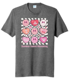 Harrison Central Elem Hearts Tri-Blend Tee