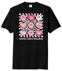 Harrison Central Elem Hearts Tri-Blend Tee